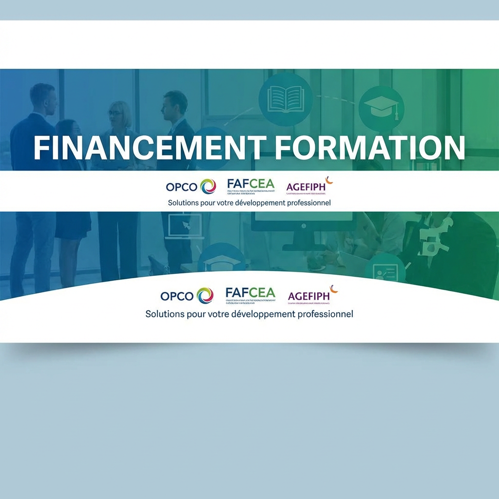 FINANCEMENT FORMATION. OPCO, FAFCEA, AGEFIPH. Solutions pour votre développement professionnel.